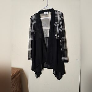 Narianna Black and White Plaid Camisole